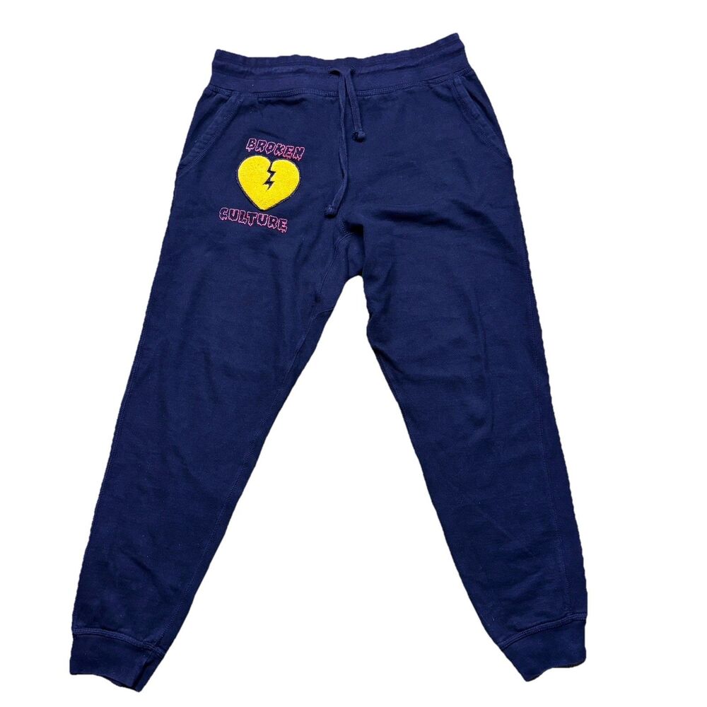 Broken Culture Sweatpants Mens XL Black